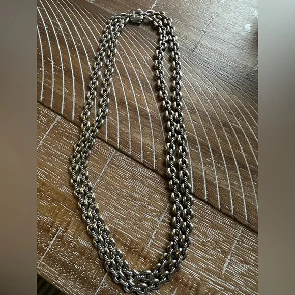 David Yurman Silver Necklace - Picture 3 of 6